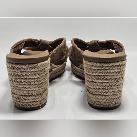 UGG Women's Brown Wedge Sandals - Picture 2 of 6